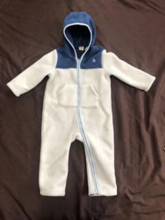 BabyGAP フード付きカバーオール　90センチ美品のサムネイル
