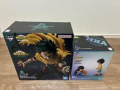 1番くじ【ヒロアカ】A賞 緑谷出久 C賞いずく＆てんこ フィギュアセットのサムネイル