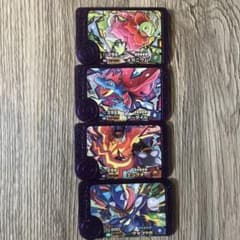 ポケモンフレンダ メガニウム オーダイル エンブオー ゲッコウガ 4枚セットのサムネイル