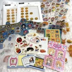 [씰 정리 판매] ONE PIECE 개 이모티콘 리본 헤이세이 도부츠의 숲