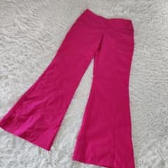ANNA MOLINARI Flare Pants, Pink, Hippie Style