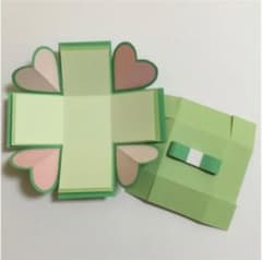 「グリーン系」プレゼントボックス ミニ♡のサムネイル