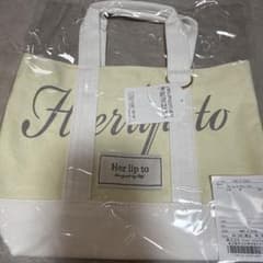 Her lip to HLT Canvas Mini Tote 黄色 イエロー - メルカリ