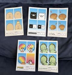 サンエックスユニバース 証明写真風ステッカー