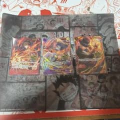 新品・美品】ルフィ エース サボ パラレル プロモ 3周年3枚セット