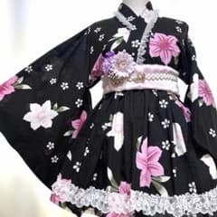723④浴衣ドレス 地雷系 量産型 姫ギャル ロリータ 大人 - メルカリ