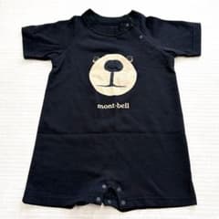 mont-bell モンベル クマ顔ロンパース 70 半袖 男の子 夏のサムネイル