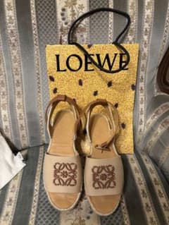 LOEWE ベージュ エスパドリーユサンダルのサムネイル