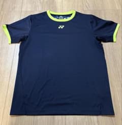 YONEX Tシャツ ネイビー×ライム Lサイズのサムネイル