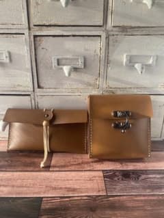 junk journal⭐︎本革ポーチセットのサムネイル