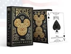 Bicycle Disney ミッキーBlack and Gold トランプ