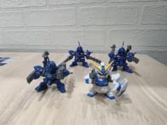 ガチャポン戦士NEXT SDガンダム フィギュア 4体セット 武器付きのサムネイル