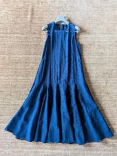美品 AKRIS アクリス 大きいサイズ カットソー ワンピース ネイビー アクリス AKRIS punto ネイビー ワンピース - メルカリ