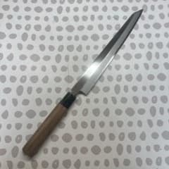 9寸 切付型柳刃包丁 27cm 270mm 柳刃9寸 和包丁：一角別作 包丁のトギノン 研ぎ済み 包丁 柳 切付 調理器具