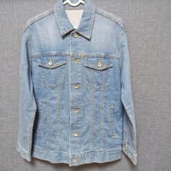 【訳あり】ロペピクニック デニムジャケット Gジャン ブルー ストレッチ有のサムネイル