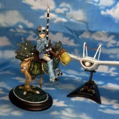 風の谷のナウシカ　カイに乗るナウシカ　メーヴェ　プラモデル完成品 風の谷のナウシカ】カイに乗るナウシカ【ジブリ】 - YouTube