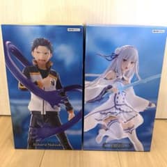 リゼロGiGO限定フィギュア 2点セットスバル エミリアのサムネイル