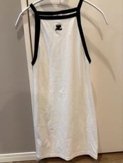 courrèges ノースリーブ ミニワンピース S - メルカリ