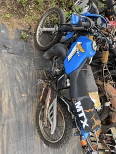 MTX125 部品取り ジャンク レストアベース オフロードバイク - メルカリ