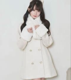 Rose muse tippet muffler set coat - メルカリ