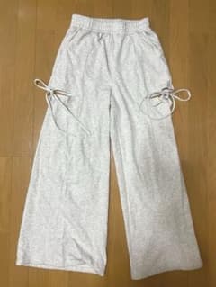 高速ターミナル スウェットパンツ グレー ホワイトのサムネイル