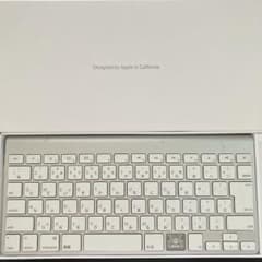 Apple 日本語キーボード ホワイト Apple ワイヤレスキーボード 日本語配列 - メルカリ