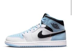 Nike Air Jordan 1 Mid "Ice Blue Nubuck"のサムネイル