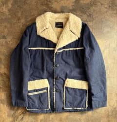 70s J.C.PENNEY ジェイシー・ペニー デニム ボア ジャケット M - メルカリ