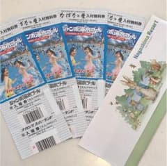 【にしちあ様専用＊】ナガシマ ジャンボ海水プール 入場券2枚のサムネイル