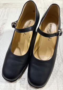 REGAL TAILORED リーガル 黒 ストラップパンプス 22.5cm