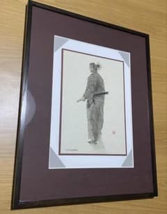 【希少非売品】井上雄彦　最後のマンガ展　バガボンド色紙　複製原画　スラムダンク 希少非売品】井上雄彦 最後のマンガ展 バガボンド色紙 複製原画