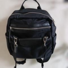 LUTECE ブラックナイロンバッグのサムネイル