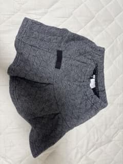 【BeBe】キッズ キュロットスカート ヘリンボーン柄 100cmのサムネイル