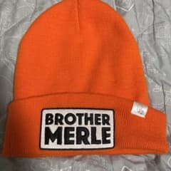 BROTHER MERLE ニット帽 ビーニー オレンジのサムネイル