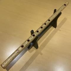 希少紋竹 7穴篠笛 七本調子 篠の音会 主宰 笛匠 小池裕二郎作 - メルカリ
