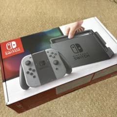 Nintendo Switch グレー本体セット - メルカリ