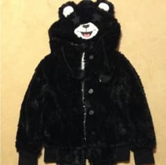 ピンクラテ くまさんアウター 150のサムネイル