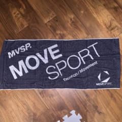 MOVE SPORT 이마바리 페이스 타올 일본제 약 80cm x 33cm