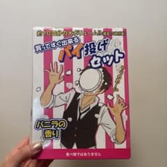 パイ投げセット バニラの香り 紙皿９枚