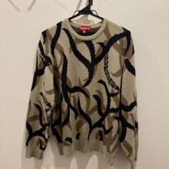 最終値下げ Supreme トライバルカモ ニットセーター M - メルカリ