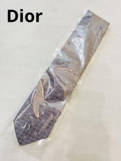 新品 Dior ネクタイ グレーのサムネイル