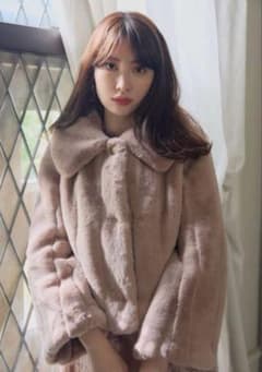 Winter Love Faux Fur Coat - mocha / Mのサムネイル