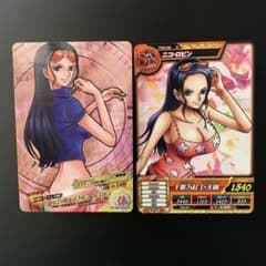 絶版・希少 16枚セット ワンピーベリーマッチ ダブル　 ニコ・ロビン ワンピース ワンピーベリーマッチ ニコ・ロビン カード2枚セット