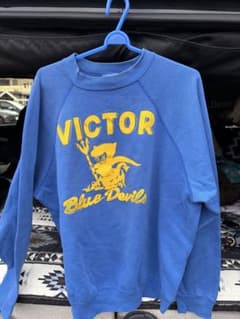 80s ヴィンテージ TultexスウェットVICTOR Blue Devilsのサムネイル