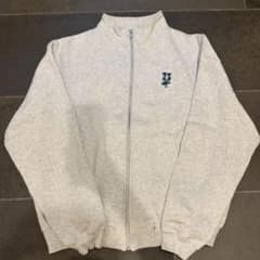 HUF ジップアップ スウェット グレーのサムネイル