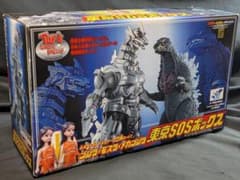 ゴジラ×機龍×小美人 東京ＳＯＳボックス（バンダイ×タカラ）ソフビセット ゴジラ×機龍×小美人 東京SOSボックス（バンダイ×タカラ）ソフビ
