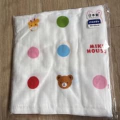 MIKI HOUSE バスタオル 90x90cm 動物柄のサムネイル