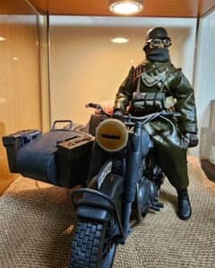 1/6 カスタムフィギュア　ドイツ軍　野戦憲兵隊員とBMW バイクのサムネイル