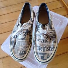 vans era ニュースペーパー柄 80's 28cmのサムネイル