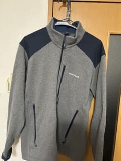 mont-bell XL フリース グレー/ネイビーのサムネイル